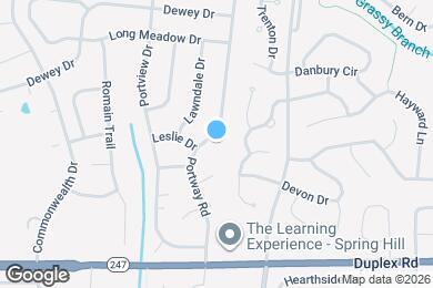 Map image of the property - 1905 Thesa Ct