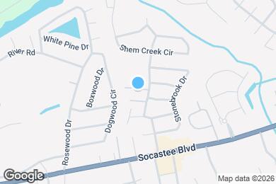 Map image of the property - 1215 Shalom Dr