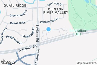 Map image of the property - Legacy Rochester Hills Apartments