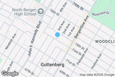 Map image of the property - 706 73rd St