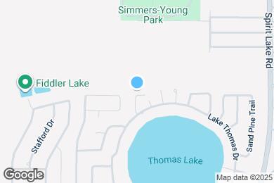 Map image of the property - 1512 Lake Thomas Loop
