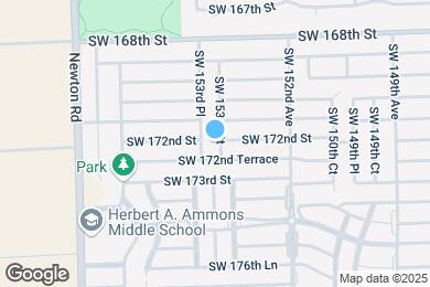 Map image of the property - 17210 SW 153rd Ct