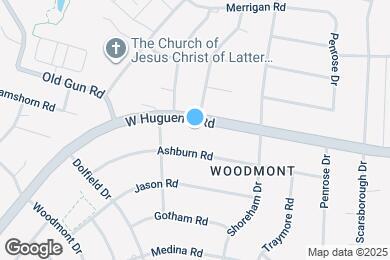 Map image of the property - 10401 W Huguenot Rd