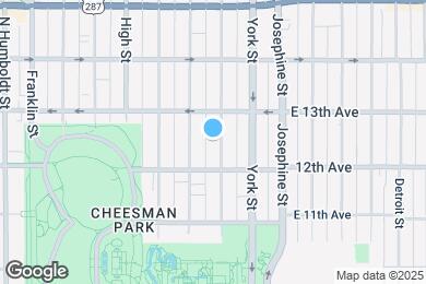 Map image of the property - 1243 N Gaylord St