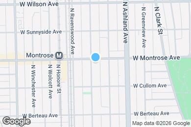 Map image of the property - 4351 N Hermitage Ave