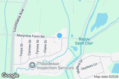 Map image of the property - 100 Oak Coulee Dr