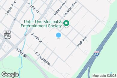 Map image of the property - 1524 Harrison Ave