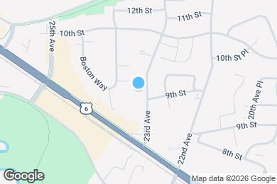 Map image of the property - 924 23rd Ave