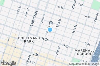 Map image of the property - 2306 G St