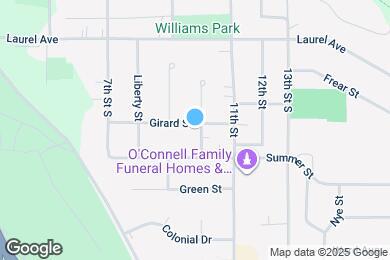 Map image of the property - 922 Girard St