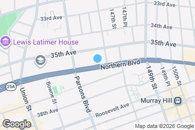 Map image of the property - 14449 Northern Blvd