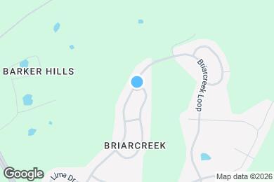 Map image of the property - 12421 Briarcreek Loop