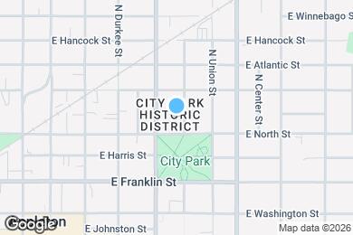 Map image of the property - 517 N Bateman St