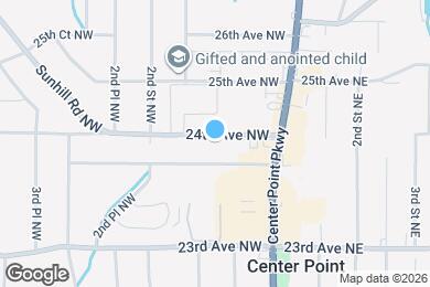 Map image of the property - 109 24th Ave NW