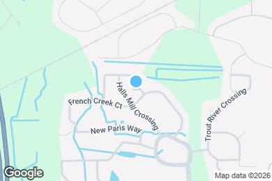 Map image of the property - 5993 Willows Bridge Loop