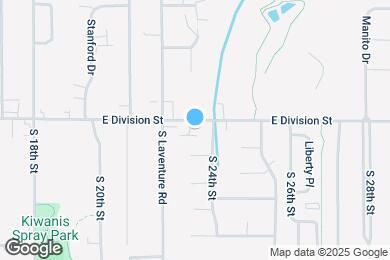 Map image of the property - 2312 E Division St