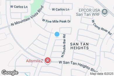 Map image of the property - 3230 W Allens Peak Dr