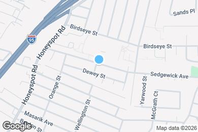 Map image of the property - 258 Sedgewick Ave