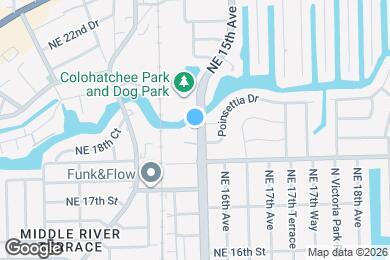 Map image of the property - 1987 NE 15th Ave
