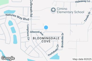 Map image of the property - 2609 Brookville Dr