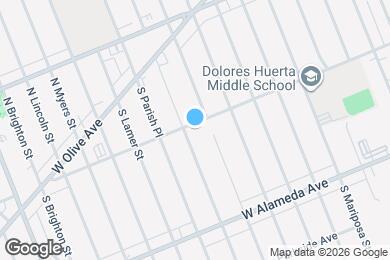 Map image of the property - 1714 W Oak St