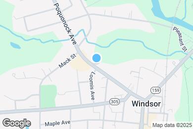 Map image of the property - 96 Poquonock Ave