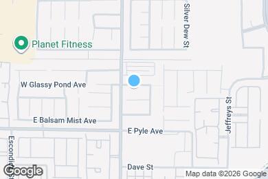 Map image of the property - 1847 E Quartz Landing Ave