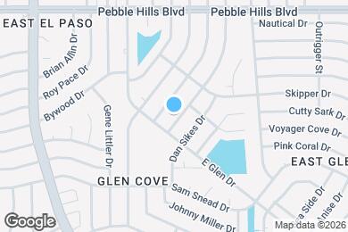 Map image of the property - 2613 Schooner Dr
