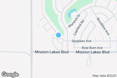 Map image of the property - 9647 Spyglass Ave