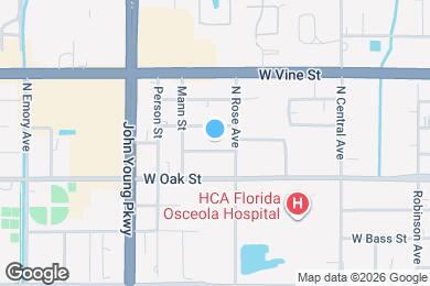 Map image of the property - 811 W Magnolia St