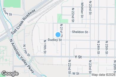 Map image of the property - 2024 Dudley St