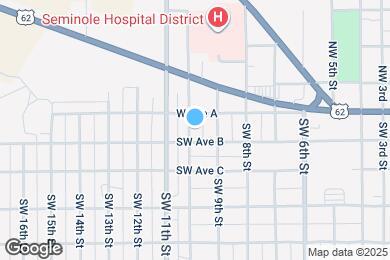 Map image of the property - 107 SW 10th St