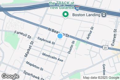 Map image of the property - 150 N Beacon St