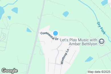 Map image of the property - 3316 Continental Dr