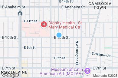 Map image of the property - 642 E 10th St