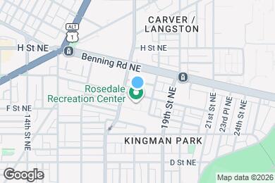 Map image of the property - 1710 Gales St NE