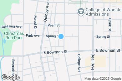 Map image of the property - 652 N Bever St