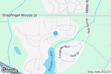 Map image of the property - 2554 Walden Lake Dr