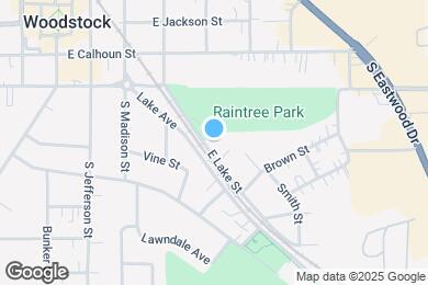 Map image of the property - 421 E Lake St