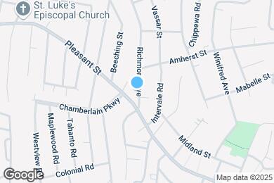 Map image of the property - 11 Richmond Ave