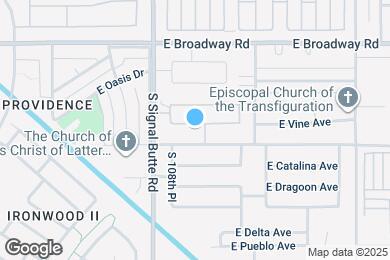 Map image of the property - 10857 E Carol Ave