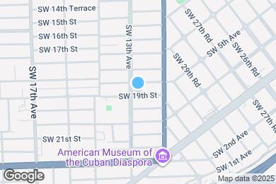 Map image of the property - 1277 SW 19th St