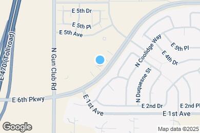 Map image of the property - 23586 E 2nd Pl