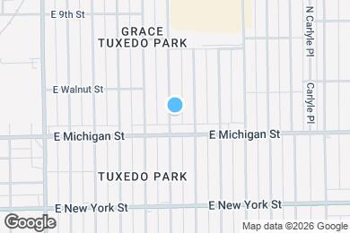 Map image of the property - 521 N Gladstone Ave