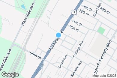 Map image of the property - 7208 Tonnelle Ave