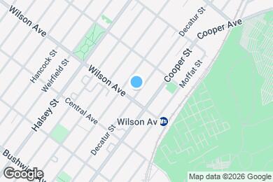 Map image of the property - 1255 Decatur St