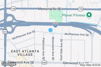 Map image of the property - 1401 McPherson Ave SE