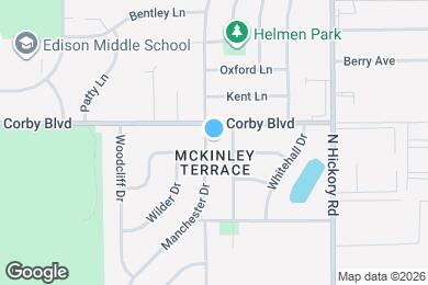 Map image of the property - 830 Manchester Dr