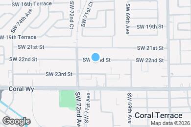 Map image of the property - 7128 SW 22nd St