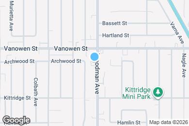 Map image of the property - 6719 Woodman